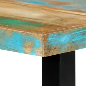 Stół z drewna odzyskanego Buzel 2X – wielokolorowy