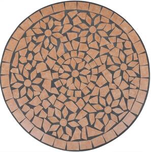 Stolik ogrodowy ceramiczny Valen – terakota