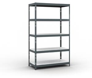 Regał półkowy 1966 x 1200 x 600 mm, nośność 280 kg
