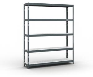 Regał półkowy 1966 x 1600 x 400 mm, nośność 350 kg