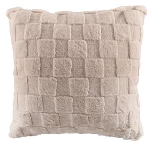 Poduszka dekoracyjna z mikropluszu 45x45 cm Rava – Tiseco Home Studio