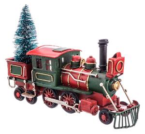 Metalowa figurka świąteczna (wysokość 13 cm) Train – Casa Selección