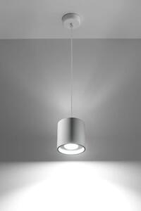 Minimalistyczna lampa wisząca E815-Orbil - biały