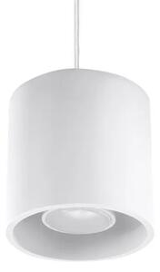 Minimalistyczna lampa wisząca E815-Orbil - biały