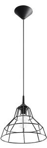 Loftowa lampa wisząca E821-Anato - czarny