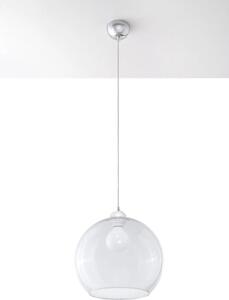 Loftowa lampa wisząca kula E830-Bals - transparentny