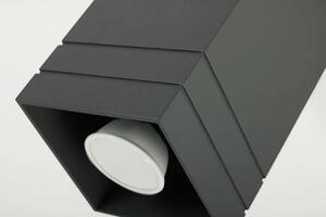 Metalowa lampa sufitowa E567-Nerox - czarna