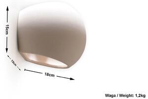 Ceramiczny kinkiet LED kula E711-Globs