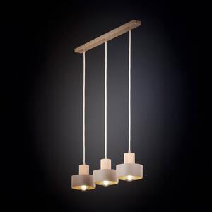 Lampa wisząca Rif SIGMA, możliwość ściemniania, kremowy / amber, salon / jadalnia, metal, nowoczesny