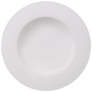 Talerz głęboki (24 cm) White Pearl Villeroy & Boch