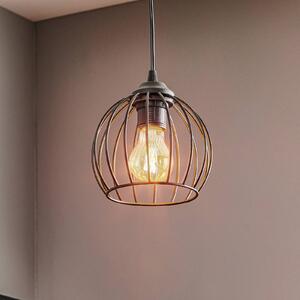 HELAM Lampa wisząca Cumera, możliwość ściemniania, czarny, salon / jadalnia, metal, nowoczesny