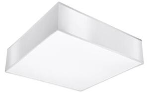 Elegancki kwadratowy plafon E796-Horux - biały