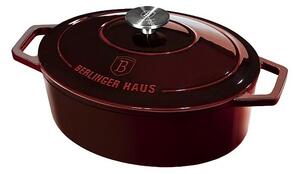 Berlinger Haus Garnel żeliwny z pokrywką Burgundy Line, 30 cm