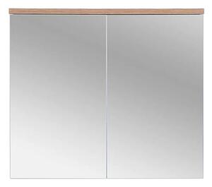 Szafka łazienkowa z lustrem Marsylia 6X 80 cm - Biały
