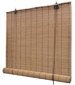 Roleta bambusowa, 150 x 160 cm, brązowa