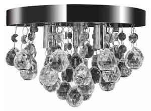 Lampa sufitowa glamour z kryształkami - E972-Silvos