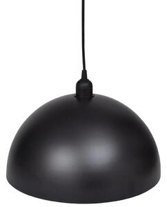 Czarne lampy wiszące z regulacją 2 sztuki - E985-Noris