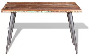 Wielokolorowy stół z drewna z odzysku – Laben