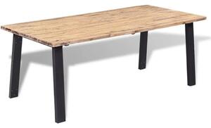 Brązowy stół z drewna akacjowego – Claris