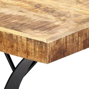 Jasnobrązowy stół z drewna mango – Kanis