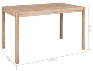 Drewniany, brązowy stół klasyczny – Varen
