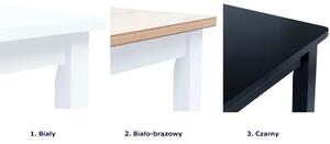 Czarny stół z drewna kauczukowego – Razel
