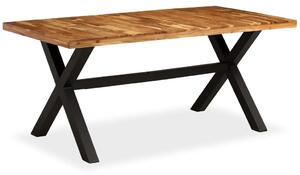 Brązowy stół z drewna akacjowego – Midian