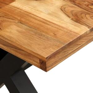 Brązowy stół z drewna akacjowego – Midian
