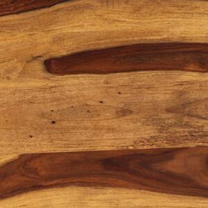Brązowy stół z drewna sheesham 60x120 – Veriz 2X