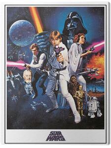 Obraz na płótnie Star Wars Episode Iv - A New Hope - One Sheet