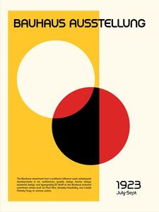 Ilustracja Bauhaus Ausstellung, Retrodrome