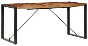 Brązowy stół z sheesham 80x160 – Veriz 4X