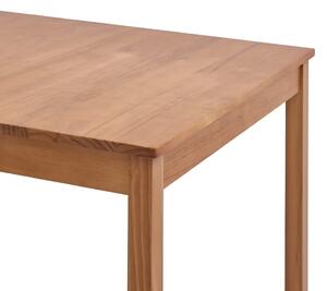 Miodowo-brązowy stół sosnowy – Elmor 2X