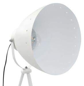 Biała lampa podłogowa trójnóg z regulowanym kloszem - EX109-Vella