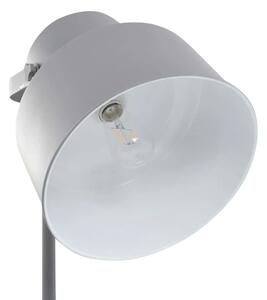 Szara lampa podłogowa z włącznikiem - EX137-Solla