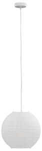 Biała lampa wisząca w stylu japońskim - EX140-Origa