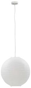 Biała lampa wisząca z papieru ryżowego - EX141-Origa