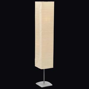 Beżowa lampa podłogowa z papieru ryżowego - EX146-Rebeca
