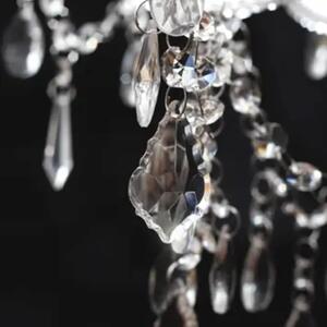 Świecznikowy żyrandol z kryształkami - EX151-Telso
