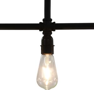 Czarna lampa sufitowa loftowa - EX175-Vicky