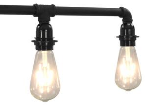 Czarna lampa sufitowa industrialna - EX176-Vicky