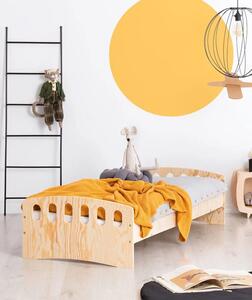 Drewniane łóżko dziecięce ze stelażem - Mailo 8X