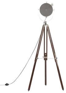 Drewniana lampa stojąca retro z regulacją wysokości - EX197-Savita