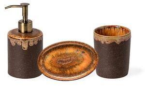 Brązowy kamionkowy dozownik do mydła Poterie Bath – Casafina