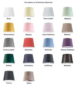 Ruchoma lampa wisząca z abażurem EX241-Oviedex - 18 kolorów do wyboru