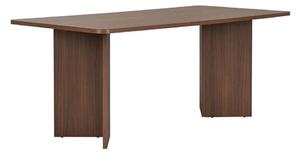 Stół w dekorze orzecha 90x180 cm Linza – Kalune Design
