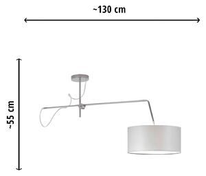 Regulowana lampa wisząca nad stół EX245-Risa - 18 kolorów do wyboru