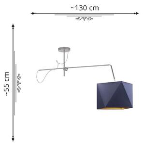 Lampa wisząca z geometrycznym kloszem - EX251-Buffali - 5 kolorów do wyboru