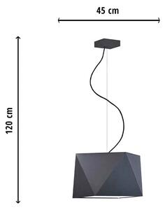 Lampa wisząca LED nad stół - EX280-Dals - 18 kolorów do wyboru