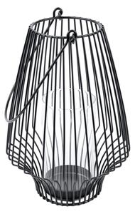 Metalowy lampion (wysokość 28 cm) – Ego Dekor
